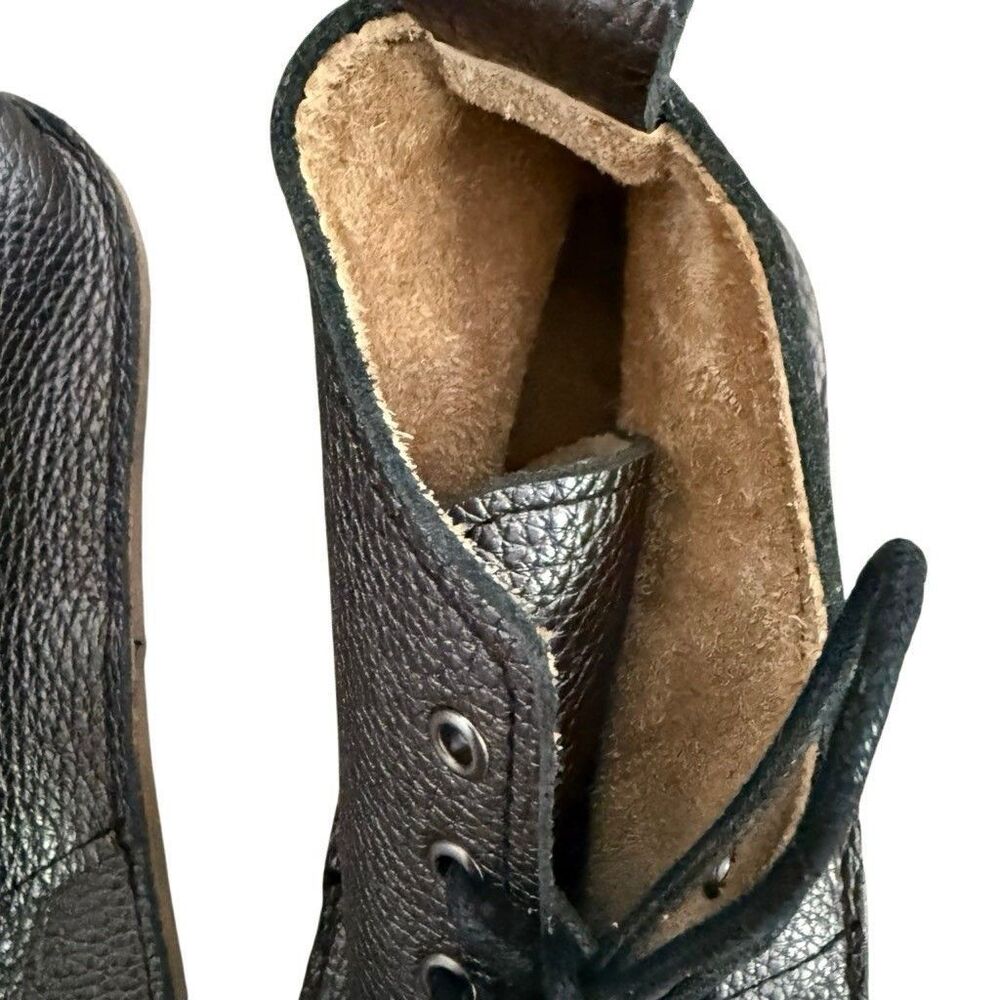 Everleigh Meadow Oxford Bootie Metallic Gray Size 8 Barefoot New - Picture 3 of 9